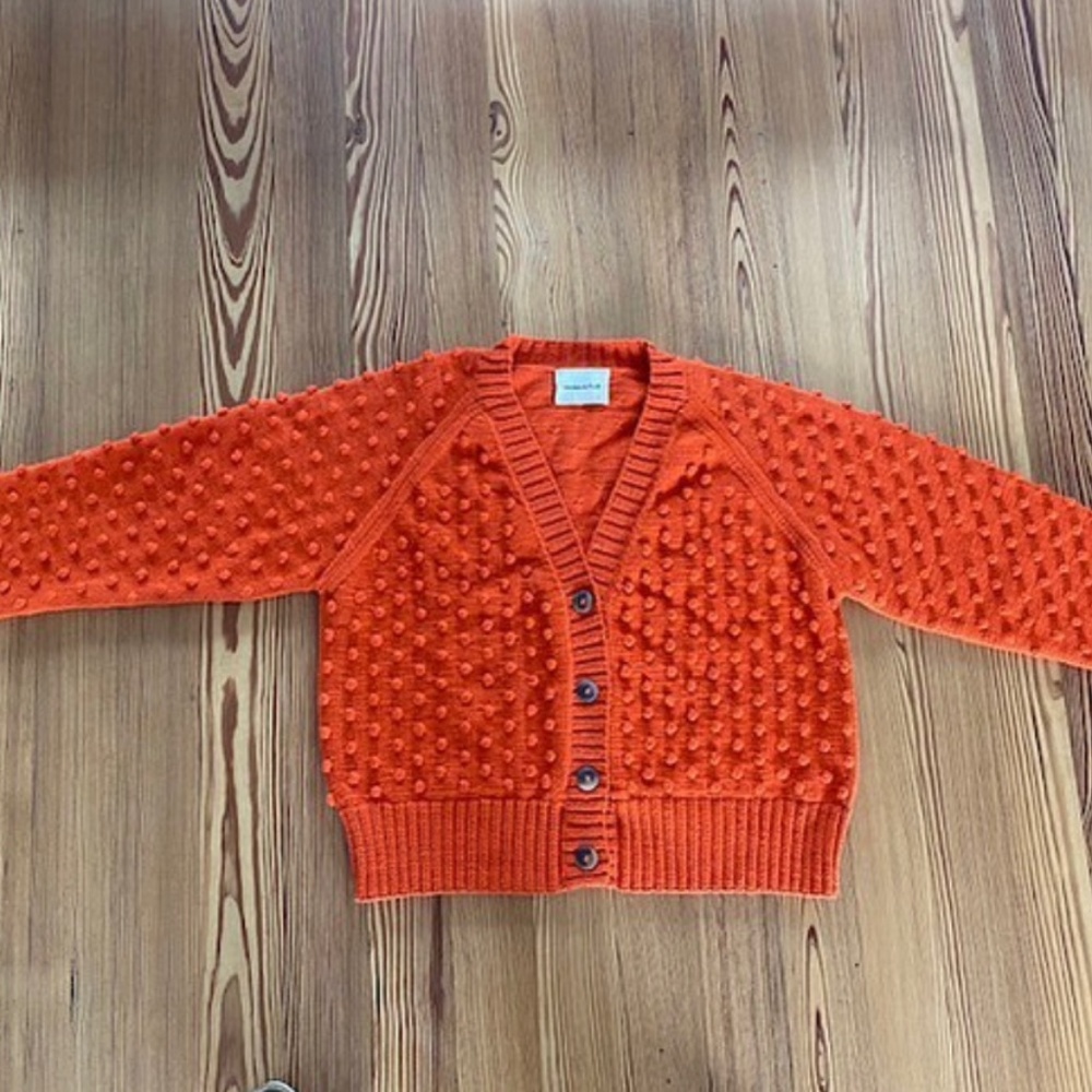 Misha and Puff popcorn cardigan